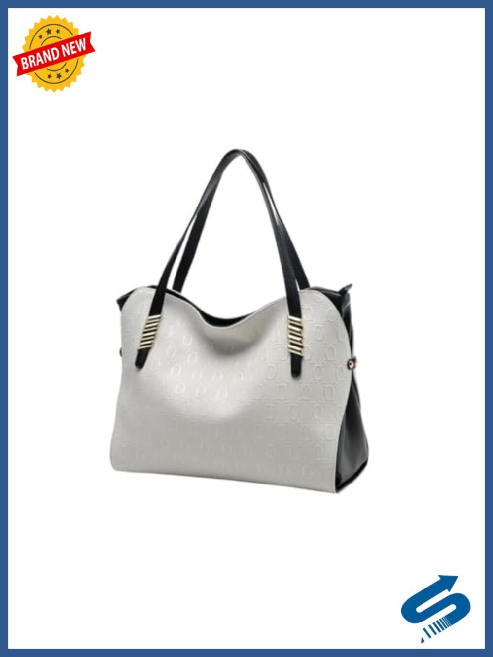 Genuine Leather Women Tote Bag Large Designer Shoulder Purses Handbag